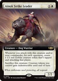 Ainok Strike Leader (Extended Art) (51) [Commander: Tarkir: Dragonstorm]