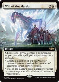 Will of the Mardu (Extended Art) (57) [Commander: Tarkir: Dragonstorm]