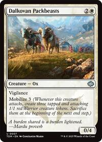 Dalkovan Packbeasts (7) [Tarkir: Dragonstorm]