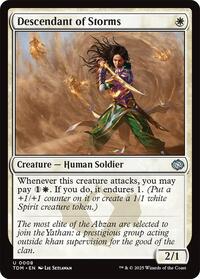Descendant of Storms (8) [Tarkir: Dragonstorm]