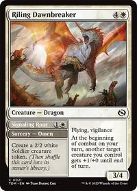 Riling Dawnbreaker (21) [Tarkir: Dragonstorm]