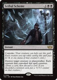 Lethal Scheme (184) [Commander: Tarkir: Dragonstorm]
