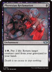 Phyrexian Reclamation (194) [Commander: Tarkir: Dragonstorm]