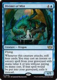Diviner of Mist (20) [Commander: Tarkir: Dragonstorm]