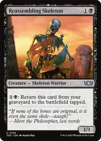 Reassembling Skeleton (195) [Commander: Tarkir: Dragonstorm]