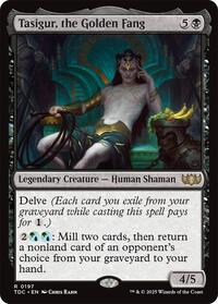 Tasigur, the Golden Fang (197) [Commander: Tarkir: Dragonstorm]