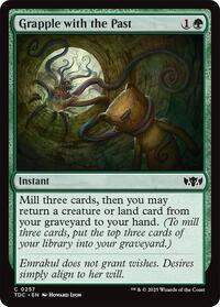 Grapple with the Past (257) [Commander: Tarkir: Dragonstorm]