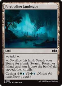 Foreboding Landscape (365) [Commander: Tarkir: Dragonstorm]
