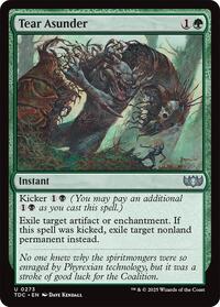 Tear Asunder (273) [Commander: Tarkir: Dragonstorm]