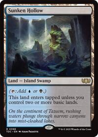 Sunken Hollow (398) [Commander: Tarkir: Dragonstorm]