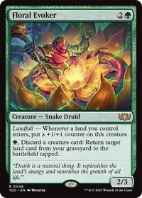 Floral Evoker (46) [Commander: Tarkir: Dragonstorm]