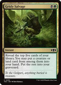 Grisly Salvage (290) [Commander: Tarkir: Dragonstorm]