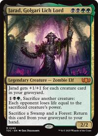 Jarad, Golgari Lich Lord (293) [Commander: Tarkir: Dragonstorm]