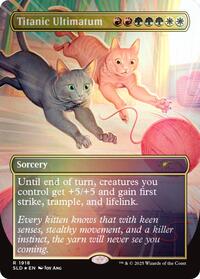 Titanic Ultimatum (1918) (Rainbow Foil) (1918) [Secret Lair Drop Series]