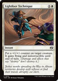 Lightfoot Technique (14) [Tarkir: Dragonstorm]