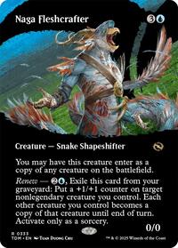 Naga Fleshcrafter (Borderless) (333) [Tarkir: Dragonstorm]
