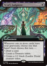 Teval's Judgment (Extended Art) (68) [Commander: Tarkir: Dragonstorm]