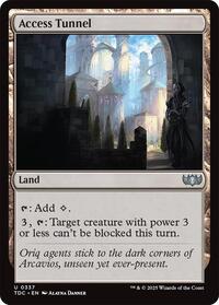 Access Tunnel (337) [Commander: Tarkir: Dragonstorm]