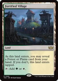 Fortified Village (366) [Commander: Tarkir: Dragonstorm]