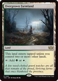 Overgrown Farmland (381) [Commander: Tarkir: Dragonstorm]