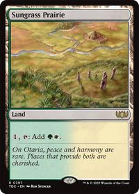 Sungrass Prairie (397) [Commander: Tarkir: Dragonstorm]