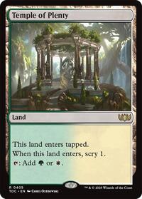 Temple of Plenty (405) [Commander: Tarkir: Dragonstorm]