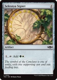 Selesnya Signet (324) [Commander: Tarkir: Dragonstorm]
