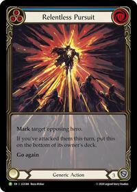 Relentless Pursuit - LGS384 (LGS384) [Flesh and Blood: Promo Cards]