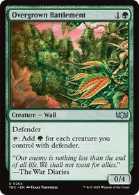 Overgrown Battlement (264) [Commander: Tarkir: Dragonstorm]