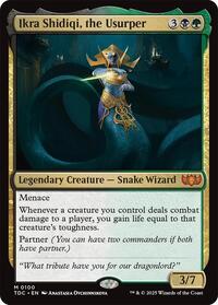 Ikra Shidiqi, the Usurper (100) [Commander: Tarkir: Dragonstorm]