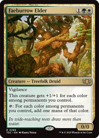 Faeburrow Elder (289) [Commander: Tarkir: Dragonstorm]
