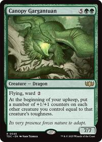 Canopy Gargantuan (45) [Commander: Tarkir: Dragonstorm]