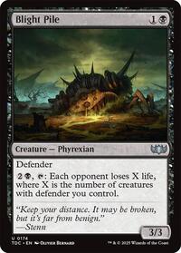 Blight Pile (174) [Commander: Tarkir: Dragonstorm]
