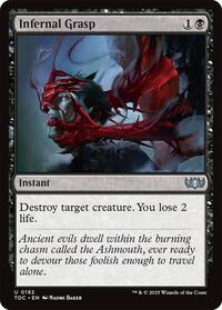 Infernal Grasp (182) [Commander: Tarkir: Dragonstorm]