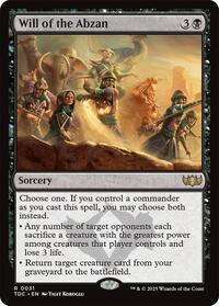 Will of the Abzan (31) [Commander: Tarkir: Dragonstorm]
