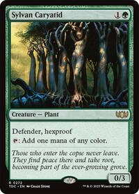 Sylvan Caryatid (272) [Commander: Tarkir: Dragonstorm]