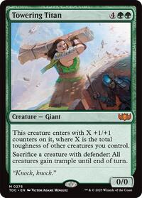 Towering Titan (276) [Commander: Tarkir: Dragonstorm]