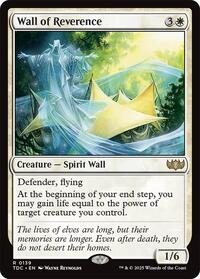 Wall of Reverence (139) [Commander: Tarkir: Dragonstorm]