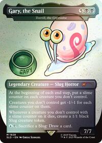 Gary, the Snail - Toxrill, the Corrosive (Rainbow Foil) (1929) [Secret Lair Drop Series]
