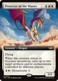 Protector of the Wastes (Extended Art) (54) [Commander: Tarkir: Dragonstorm]