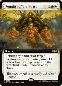 Reunion of the House (Extended Art) (55) [Commander: Tarkir: Dragonstorm]