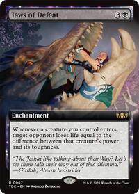 Jaws of Defeat (Extended Art) (67) [Commander: Tarkir: Dragonstorm]