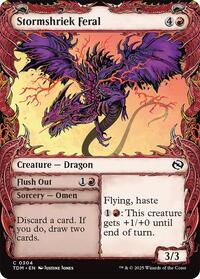 Stormshriek Feral (Showcase) (304) [Tarkir: Dragonstorm]