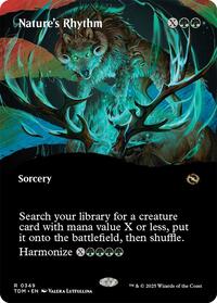 Nature's Rhythm (Borderless) (349) [Tarkir: Dragonstorm]