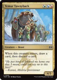 Temur Tawnyback (229) [Tarkir: Dragonstorm]