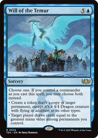 Will of the Temur (24) [Commander: Tarkir: Dragonstorm]