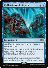 Reflections of Littjara (164) [Commander: Tarkir: Dragonstorm]