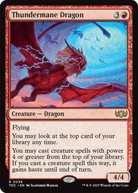 Thundermane Dragon (38) [Commander: Tarkir: Dragonstorm]