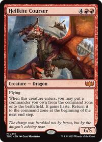 Hellkite Courser (218) [Commander: Tarkir: Dragonstorm]