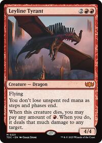 Leyline Tyrant (221) [Commander: Tarkir: Dragonstorm]
